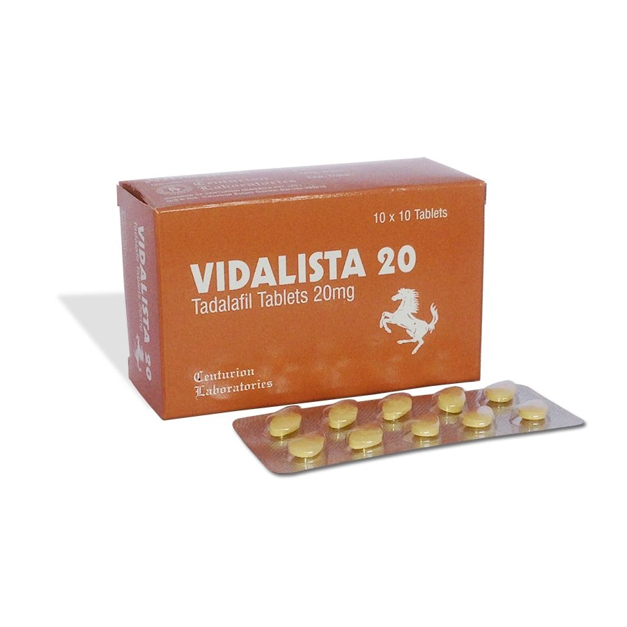 Vidalista 20 mg | Tadalafil | Best For Sexual Activity