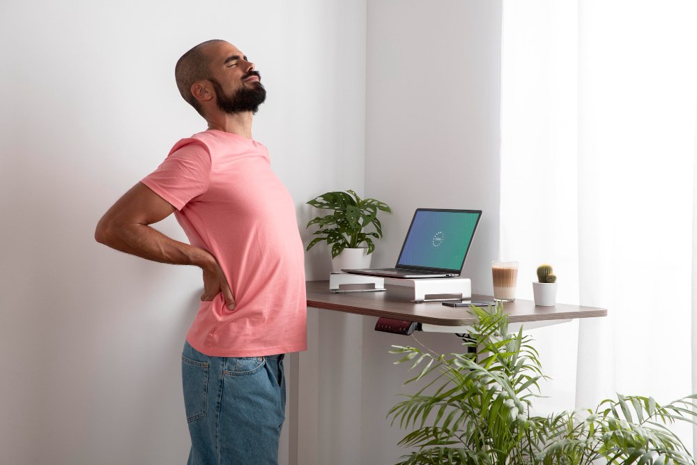 Alleviate Back Pain: Utilizing Standing Desks for Better Health and Productivity - Onergon
