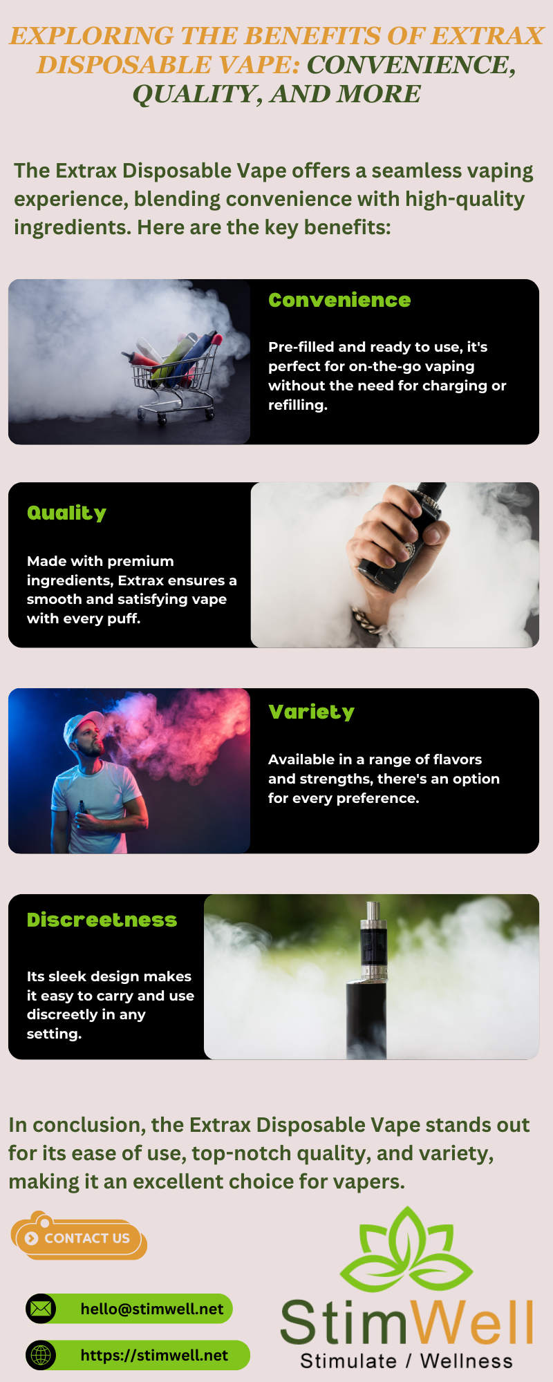 Exploring the Benefits of Extrax Disposable Vape Convenience, Quality, and More - Gifyu