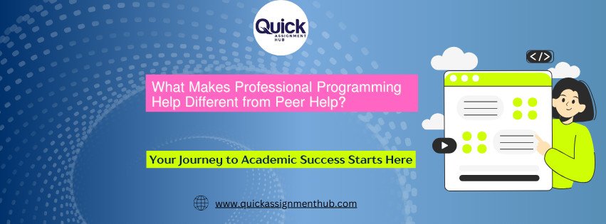 Programming Assignment Help: How is it different from peer help?