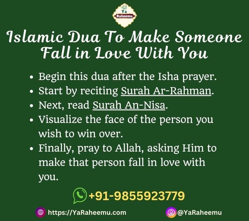 Powerful Dua To Make Someone Fall in Love With You in 2024