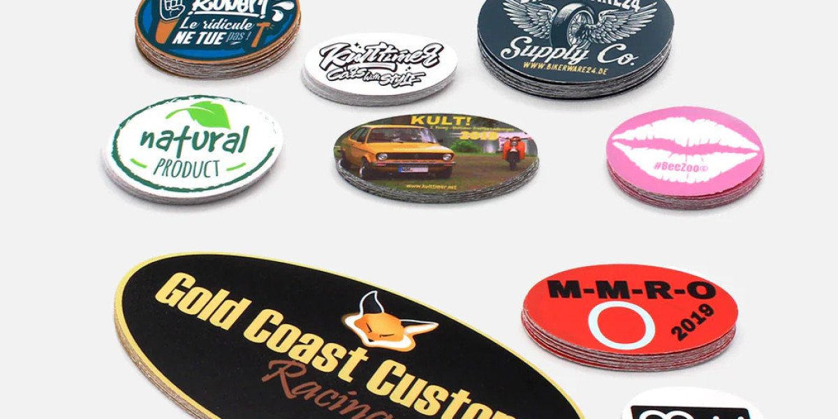 Custom Oval Decals: Guide to Personalized Branding and Decoration