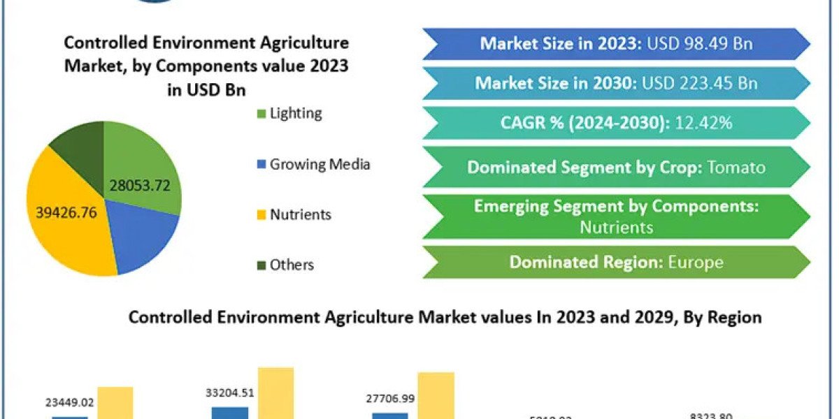 Controlled Environment Agriculture Market Size, Share, Revenue, and Worth Statistics | 2024-2030