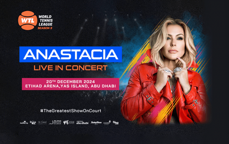 Anastasia Live Concert in Abu Dhabi 2024 - Buy Tickets