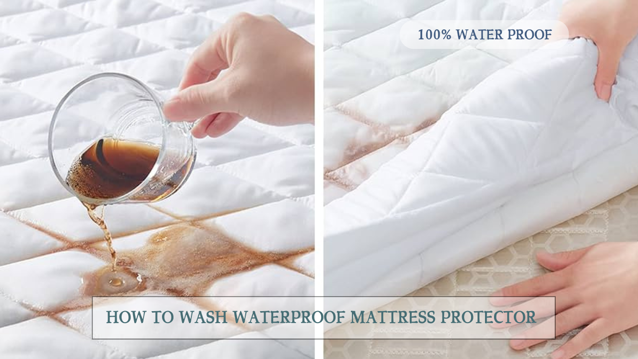 How to Wash Waterproof Mattress Protector  – Weave & Decor